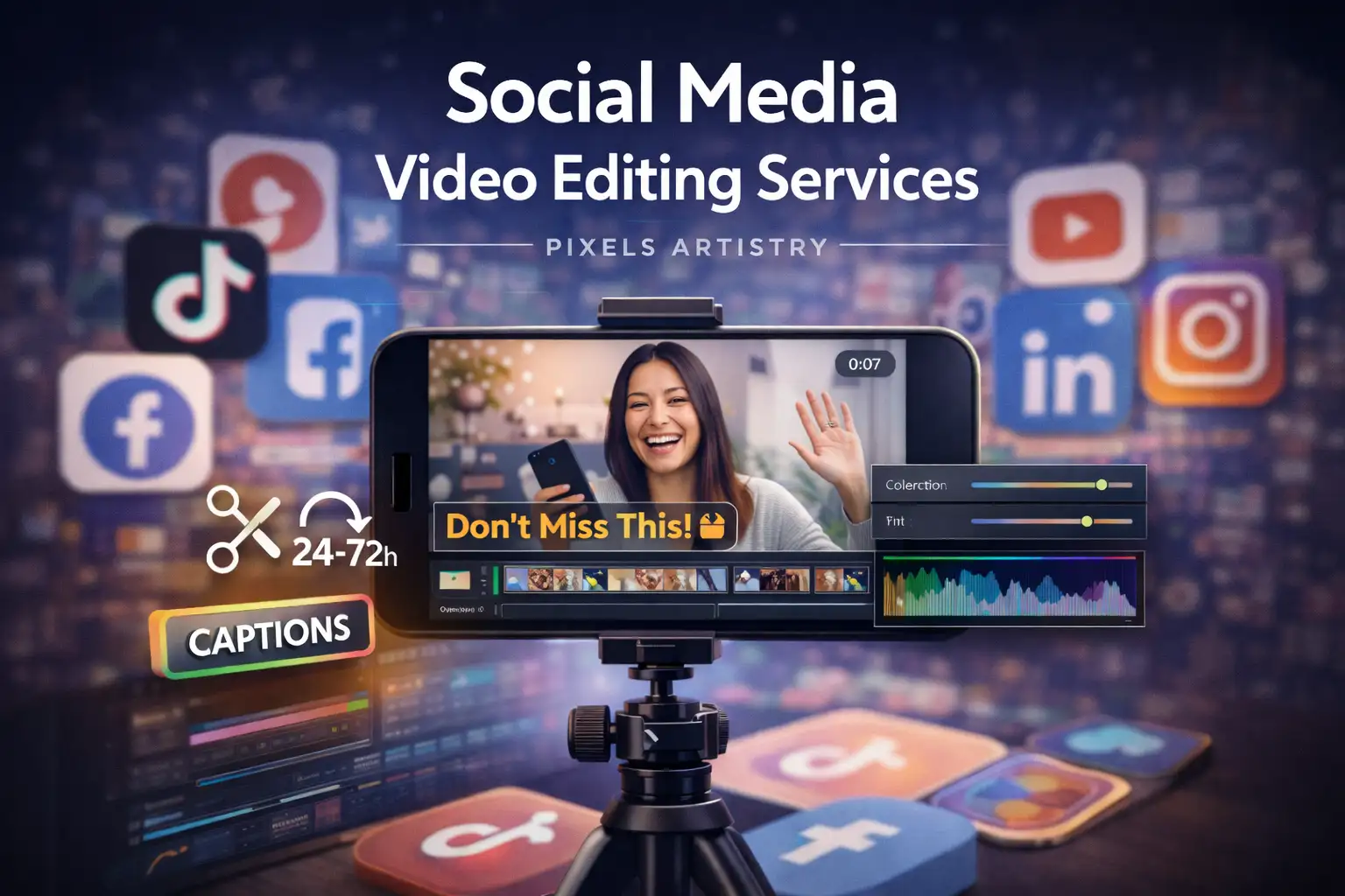 Affordable Social Media Video Editing Services