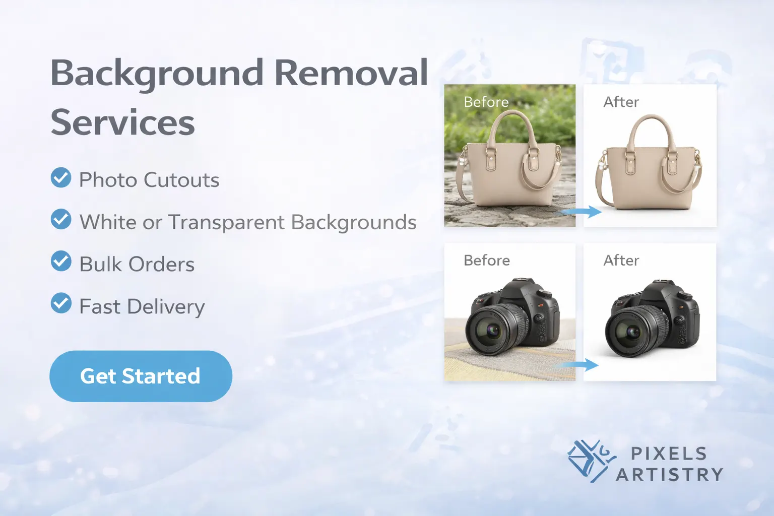 Product Image Background Removal Services for Ecommerce