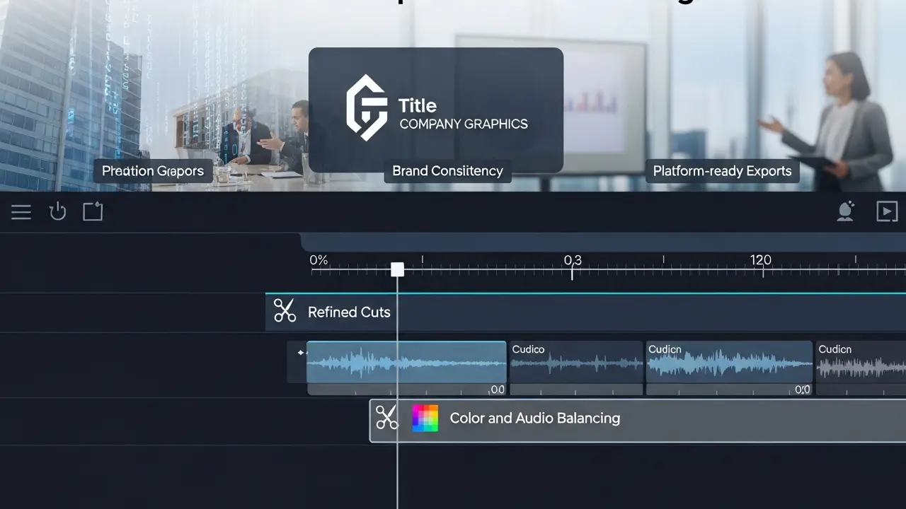 Professional Corporate Video Editing