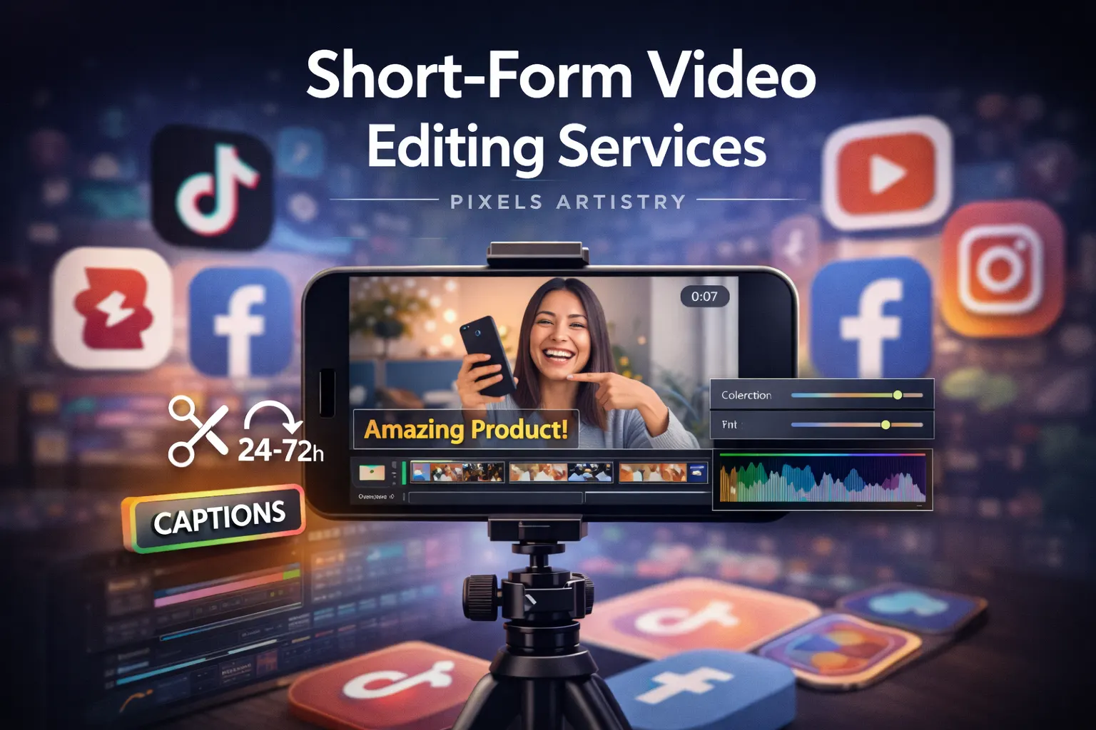 Professional Short-Form Video Editing Services