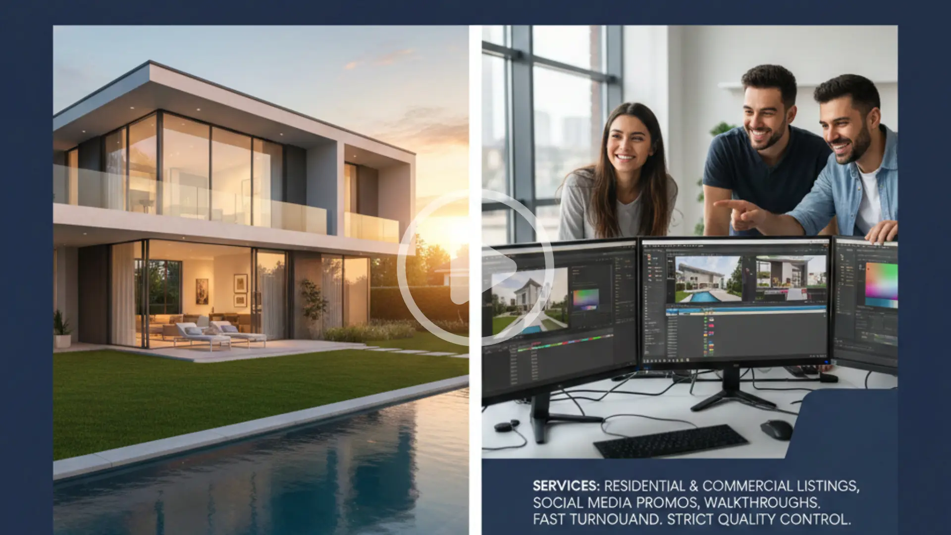 Real Estate Video Editing Company