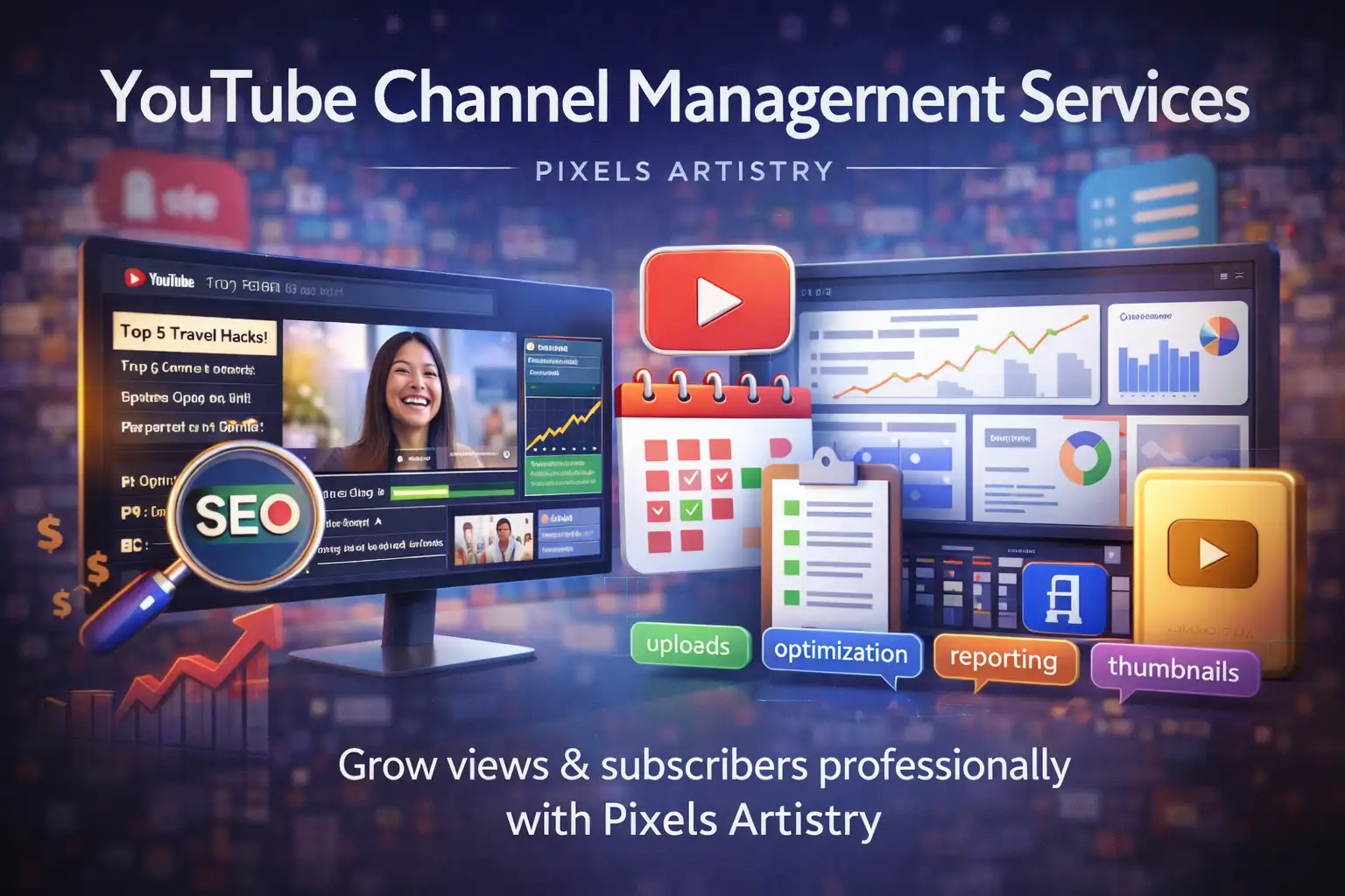 YouTube Channel Management Services