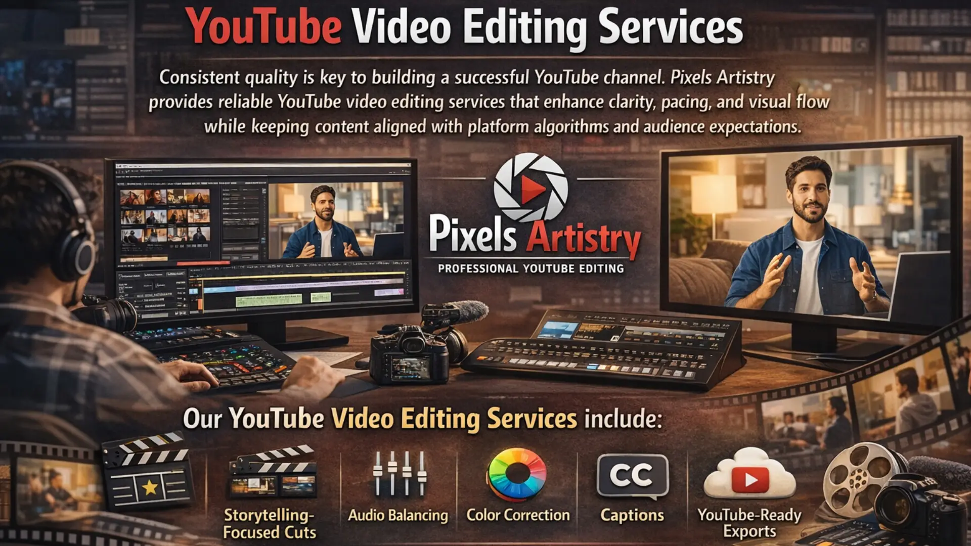 YouTube Video Editing Services