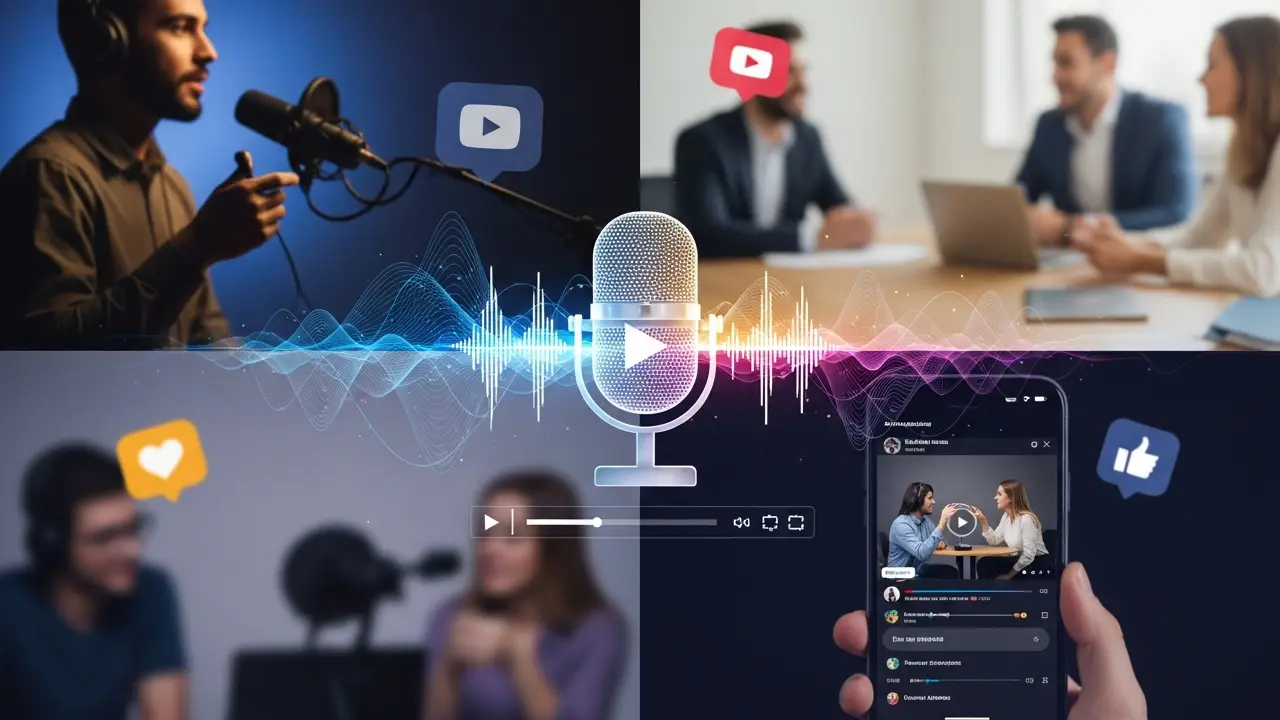 podcast video editing services