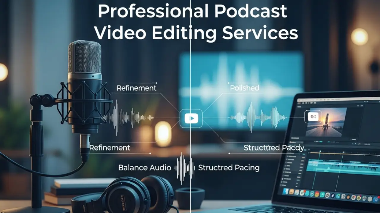 professional podcast video editing services