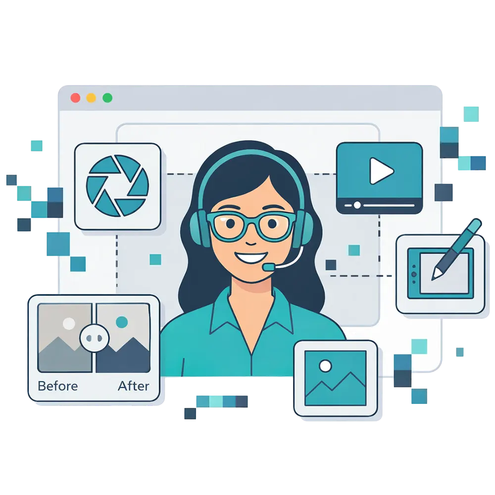 Photo Editing, Video, and Graphic Design