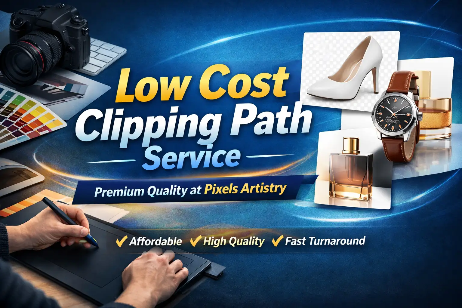 Low Cost Clipping Path Service: Premium Quality at Pixels Artistry