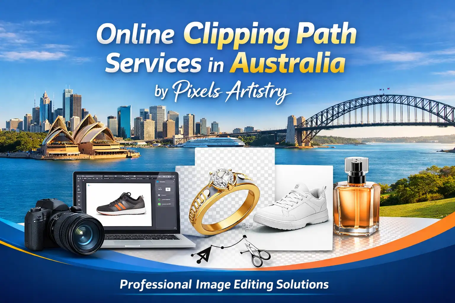 Online Clipping Path Services in Australia by Pixels Artistry