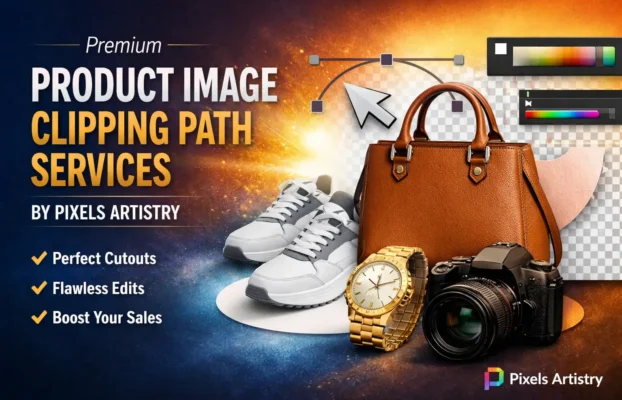 Premium Product Image Clipping Path Services by Pixels Artistry