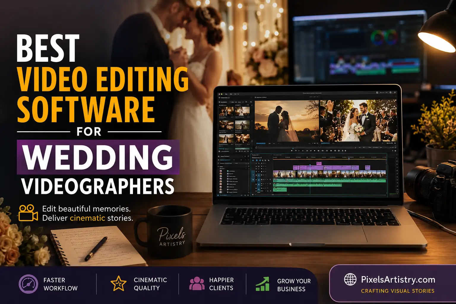 Best Video Editing Software for Wedding Videographers