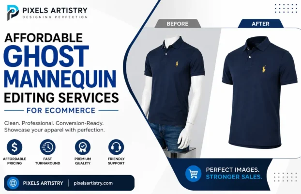 Affordable Ghost Mannequin Editing Services for eCommerce | Pixels Artistry