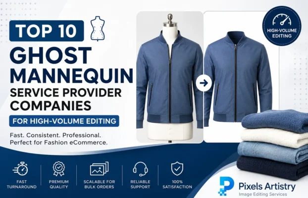 Top 10 Ghost Mannequin Service Provider Companies for High-Volume Editing