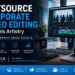 Outsource Corporate Video Editing Featured Image