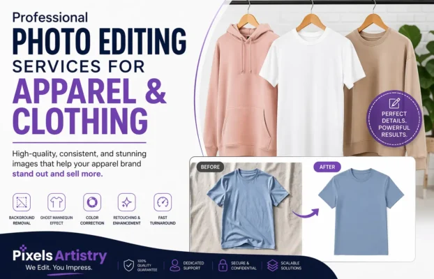 Professional Photo Editing Services for Apparel and Clothing