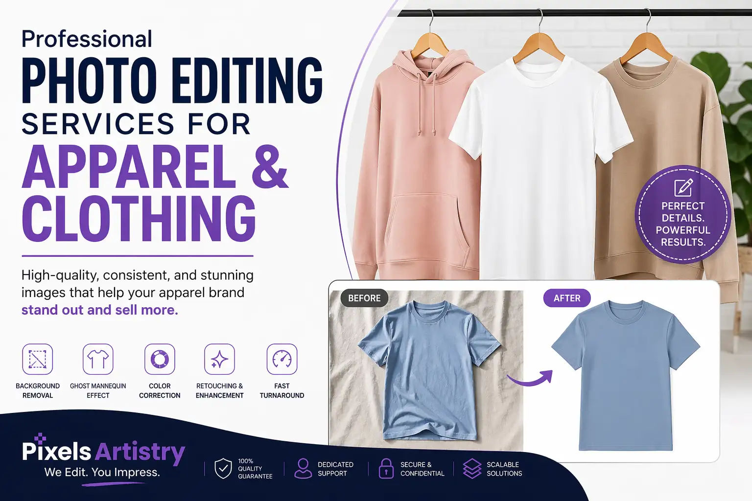 Professional Photo Editing Services for Apparel and Clothing