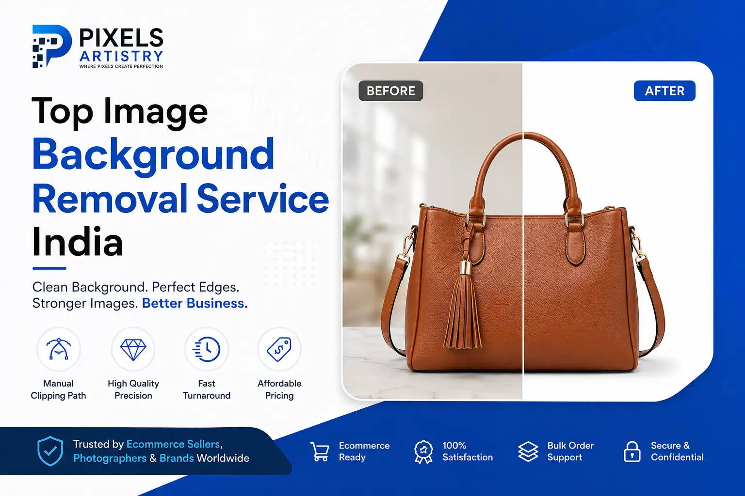 Top Image Background Removal Service in India | Pixels Artistry