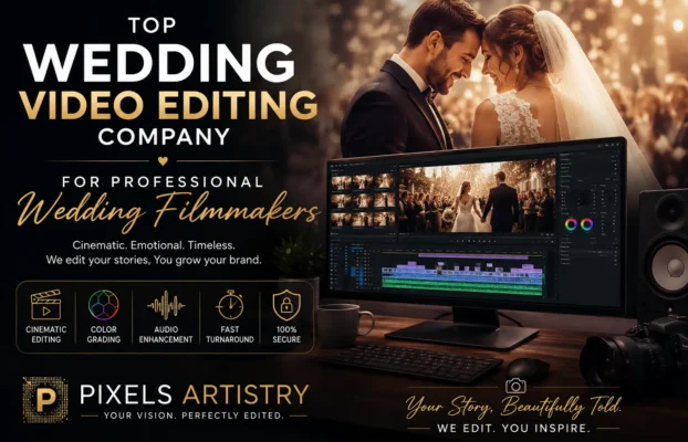 Top Wedding Video Editing Company for Professional Wedding Filmmakers