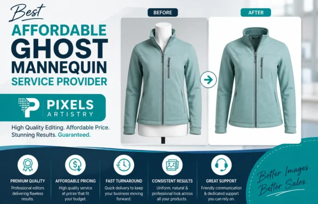 Best Affordable Ghost Mannequin Service Provider Pixels Artistry