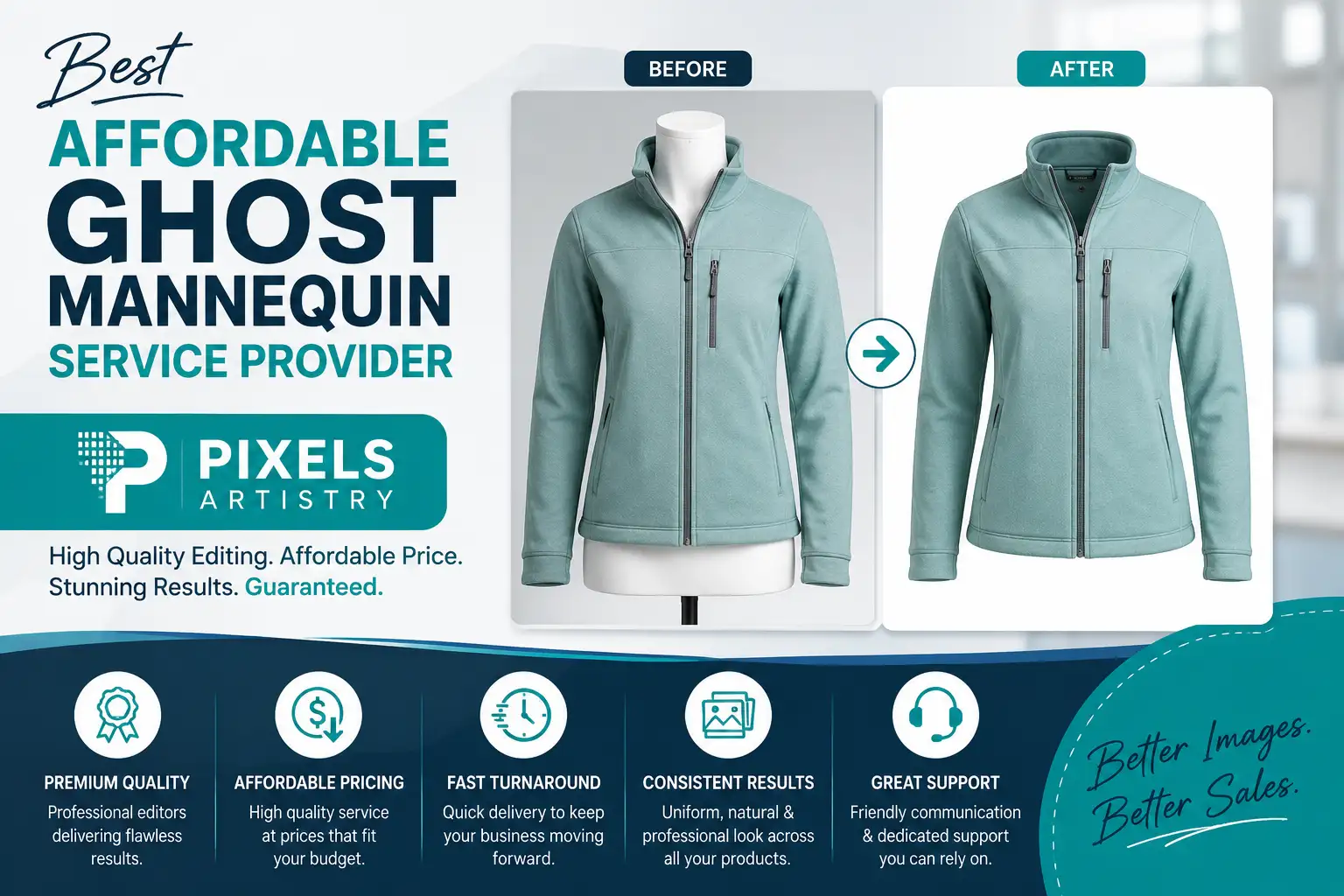 Best Affordable Ghost Mannequin Service Provider Pixels Artistry