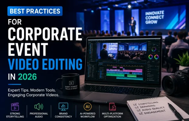 Best Practices for Corporate Event Video Editing in 2026