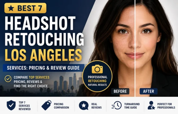 Best Los Angeles Headshot Retouching Services: Pricing & Review Guide