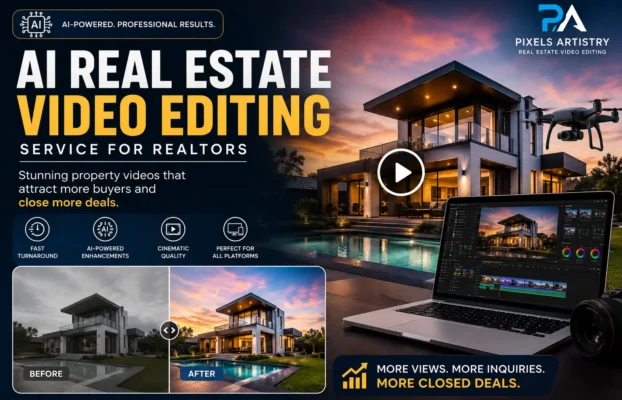 AI Real Estate Video Editing Service for Realtors | Pixels Artistry