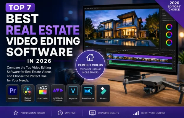 Top 7 Best Real Estate Video Editing Software in 2026