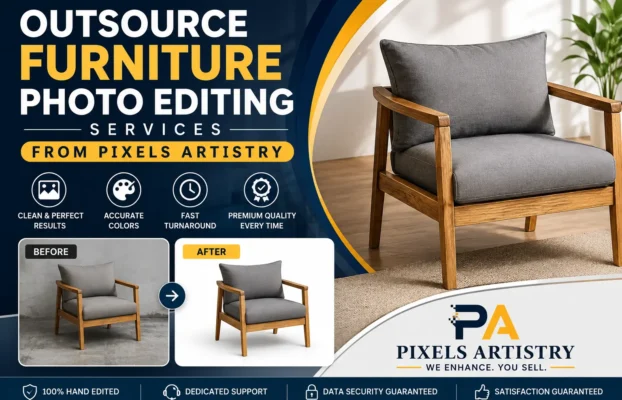 Outsource Furniture Photo Editing Services from Pixels Artistry