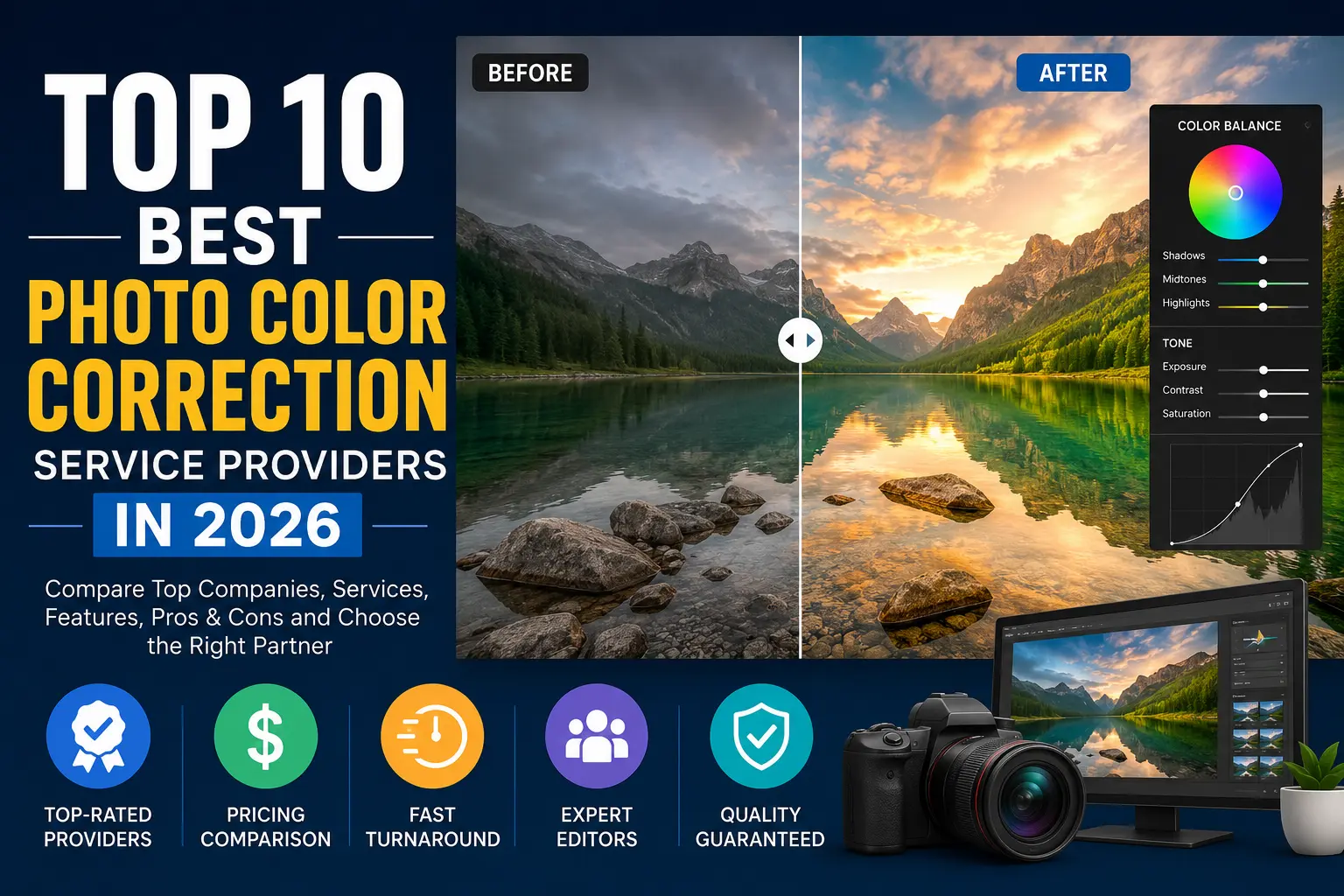 Top 10 Best Photo Color Correction Service Providers in 2026